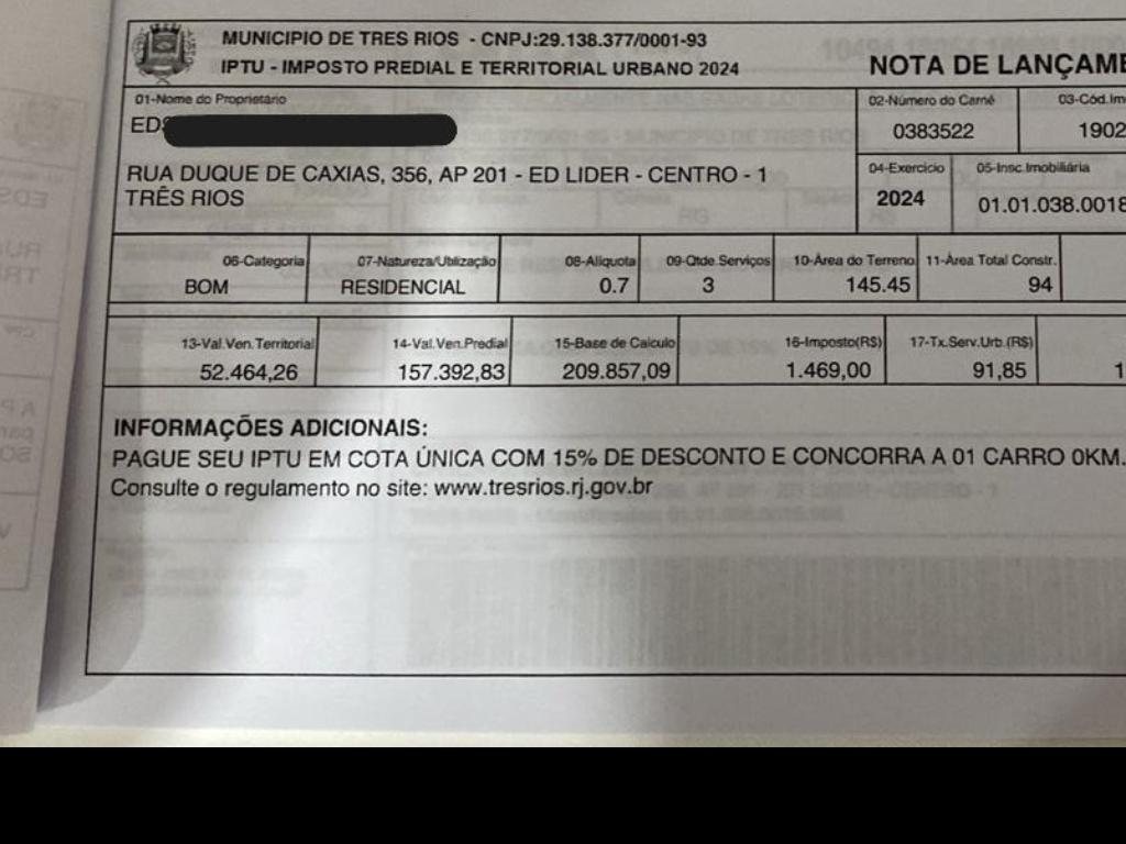 Foto 13 de OTIMO 3 QUARTOS NO CENTRO DA CIDADE em centro, Três Rios