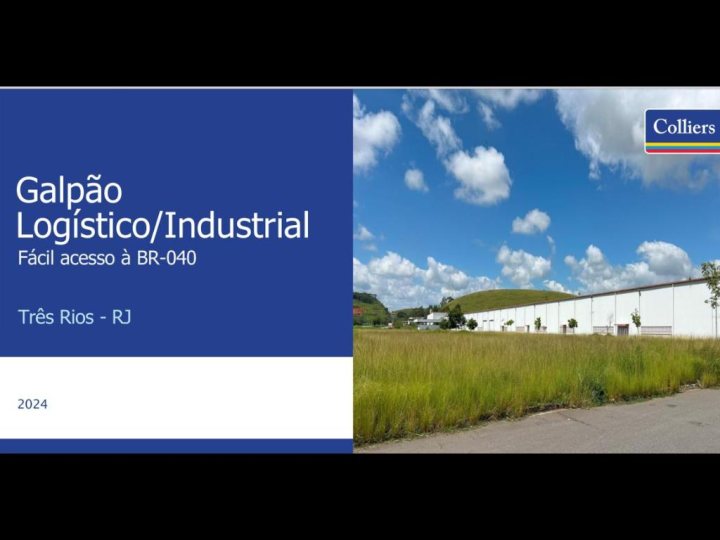 GALPÃO INDUSTRIAL 20.964 METROS QUADRADOS em BR 040, Três Rios